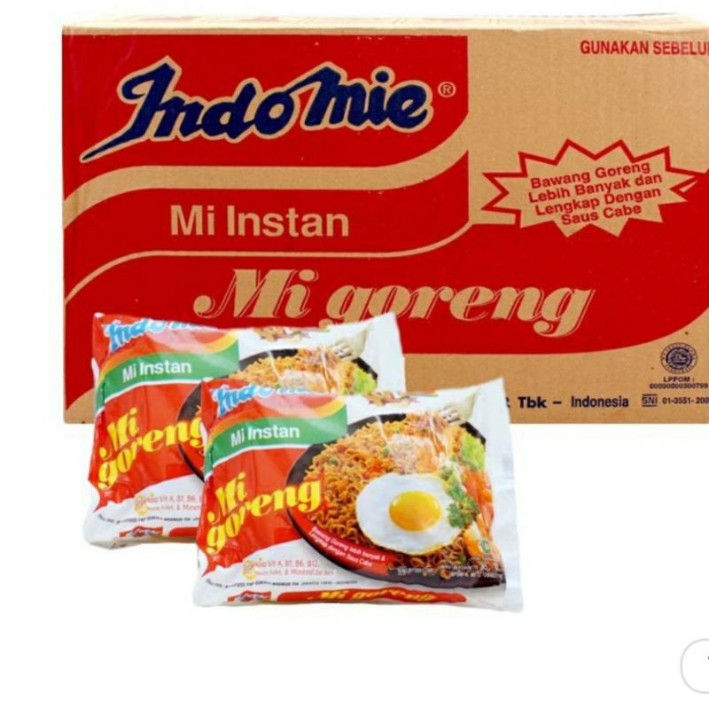 

Indomie Goreng 1 dus isi 40 / indomie goreng 1 dus / mie goreng indomie karton