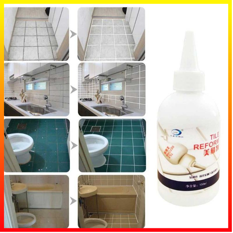 Cairan Pengisi Celah Ubin Keramik Bathtub Wastafel Kamar Mandi Easy to Apply Waterproof Dan Moldproof Tile Gap Sealer 280ml - 7RHZKIBK