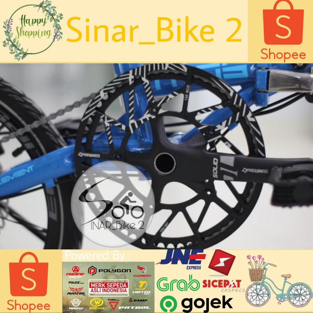 Sepeda Lipat Element Troy X Pocari Sweat (Ekspedisi)