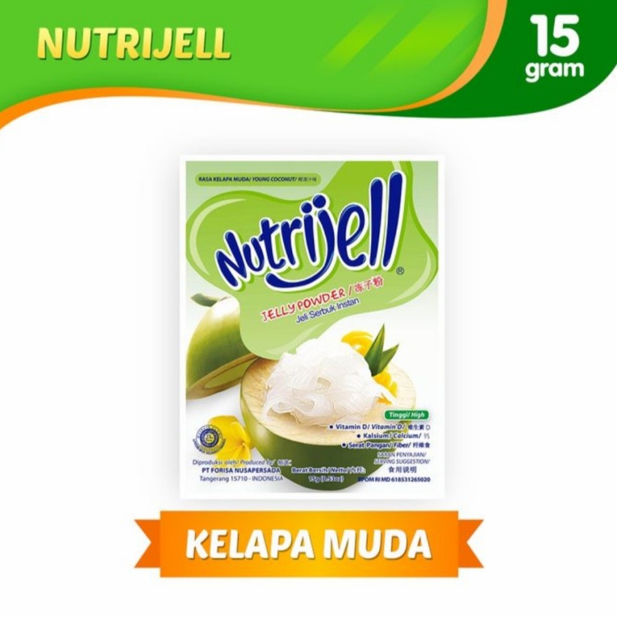 

NUTRIJELL AGAR (ALL VARIANT) 15 GR / AGAR - AGAR NUTRIJEL