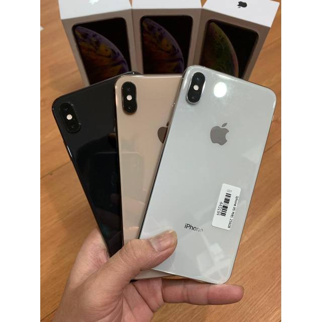 iPhone Xs Max 256GB 64GB Second Fulset seken e x Inter Apple 64 256