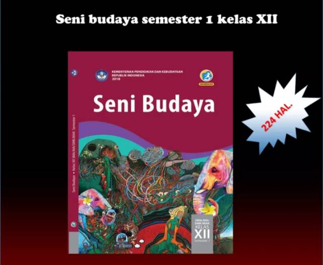 Satu paket buku teks siswa 4 mata pelajaran 5 buku sma/SMK k13 dikbud kls 12 edisi terbaru