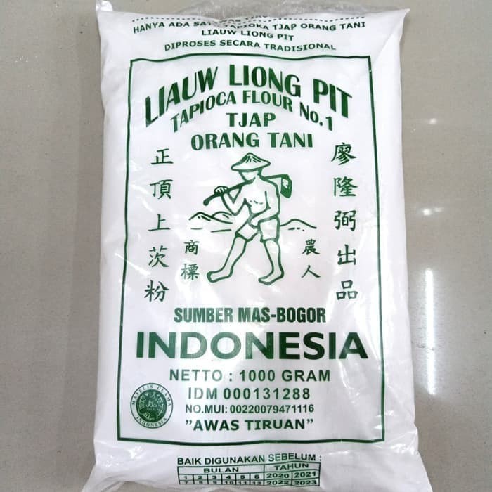 

PROMO [COD] Sagu Tapioka cap Orang Tani | Sagu Tani 1000gr