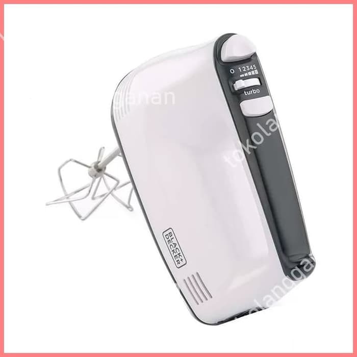 Promo Black & Decker Hand Mixer M350-B1 - Putih
