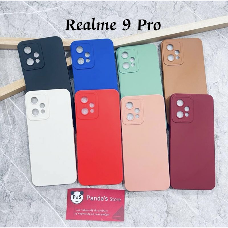 Softcase Pro Camera Realme 9 Pro Candy Case Full Color 3D Silikon TPU