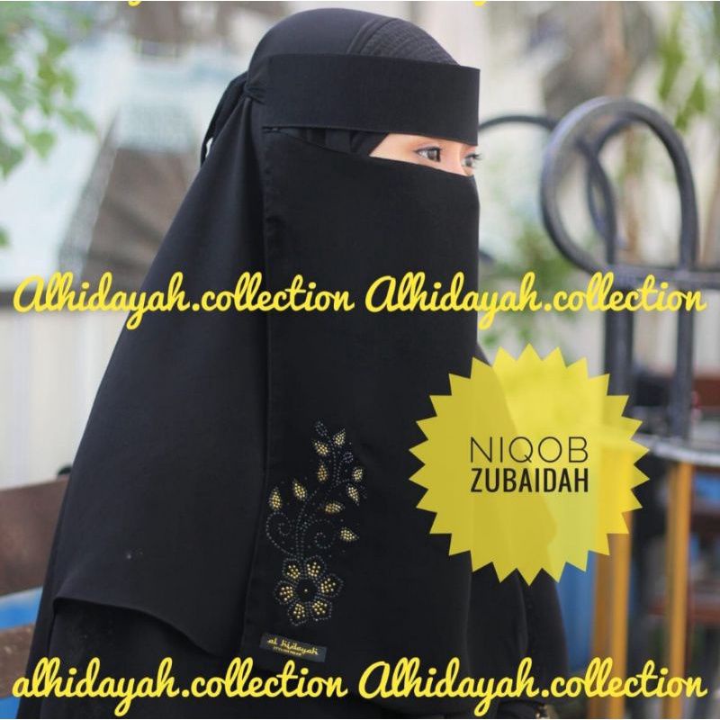 Niqab Bandana Cadar Niqob Zubaidah