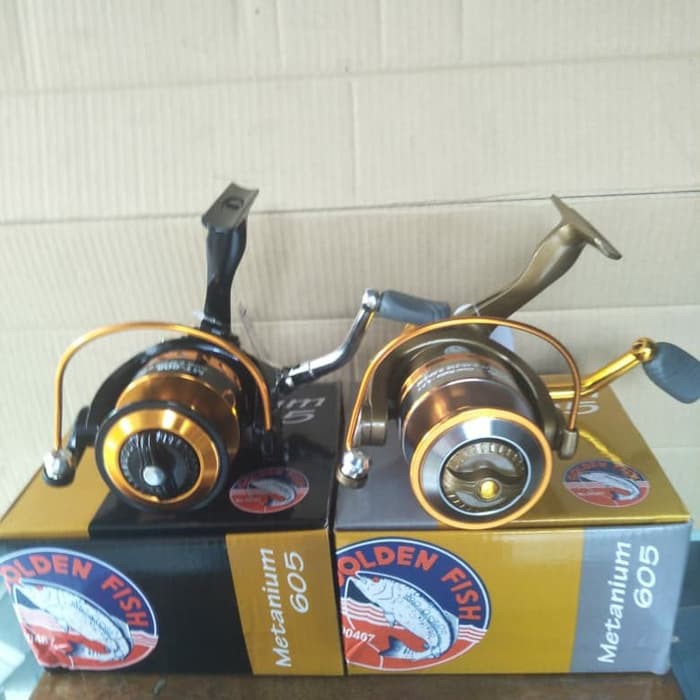 Reel Golden Fish Metanium 605