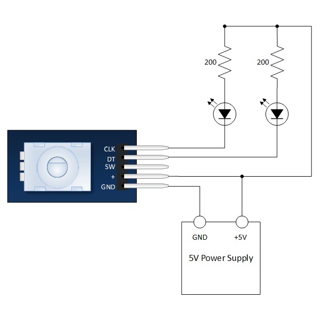 ROTARY DIGITAL ENCODER Module 5V TURN 360 DEGREE Arduino KY040 Sensor Speed