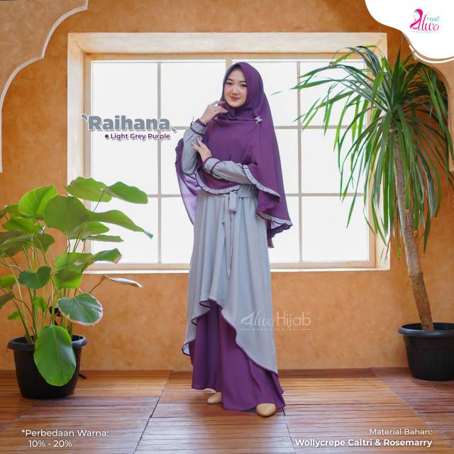 Gamis Raihana set