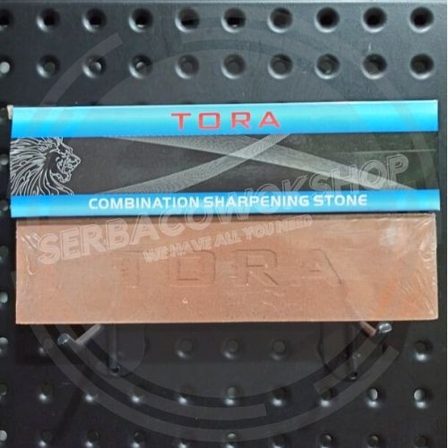 Tora Batu Asah Pisau 8&quot; 200 mm Combination Sharpen 8&quot; Aluminium Oxide Termurah Berkualitas