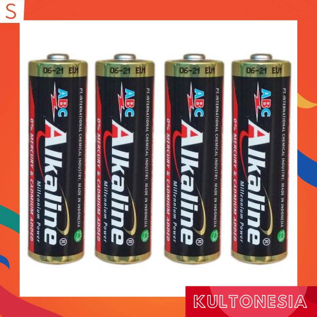 Baterai Alkaline ABC AA Batre AA ABC