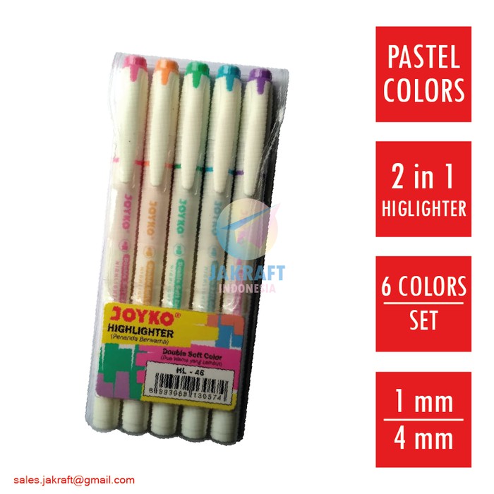

Highlighter - Stabilo Pulpen - Stabilo Warna Warni Highlighter Stabilo Marker Warna Pastel 2 In 1