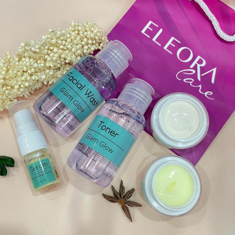ELEORA D'WHIPS GLOW PLATINUM/GLAM GLOW (UNTUK KULIT NORMAL 3X LEBIH CEPAT)
