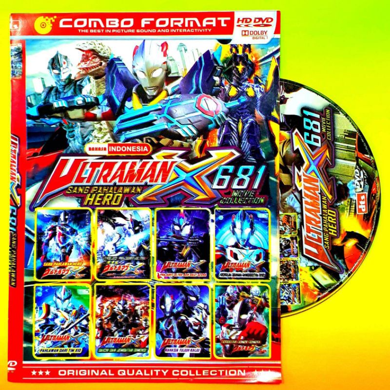 KOLEKSI LENGKAP DVD FILM ANAK ULTRAMAN