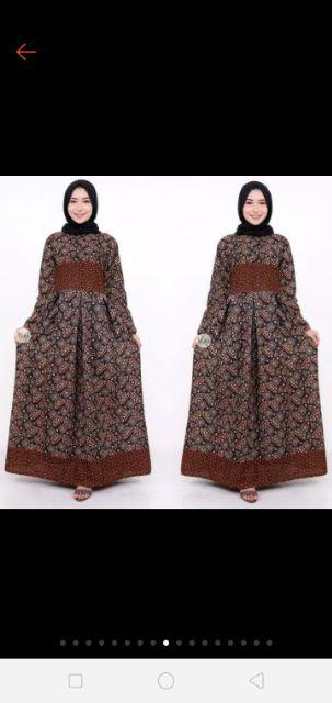 Gamis Batik Manggar, Padi,sekar,cantik,kubis,kipas,daun,kupu,nadine,gendis