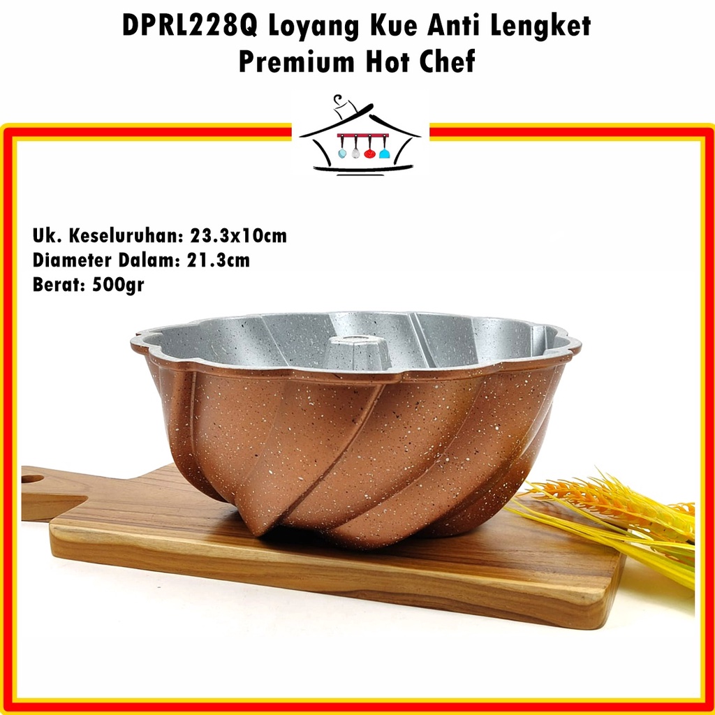 DPRL228Q Loyang Kue Marble/Marble Cake  Premium Hot Chef