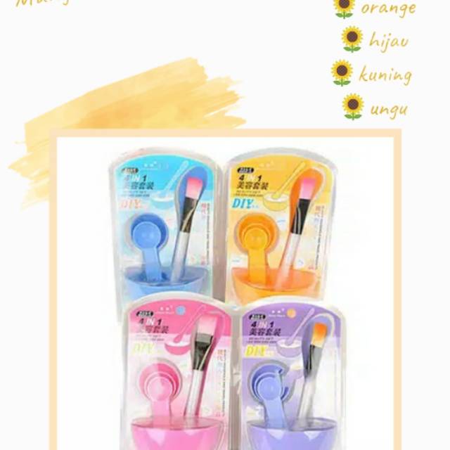 Mangkuk Masker set