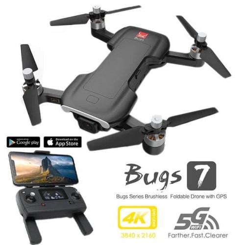 MJX Bugs 7 Bugs7 B7 Drone GPS With 4K WiFi 5G Camera Optical Flow