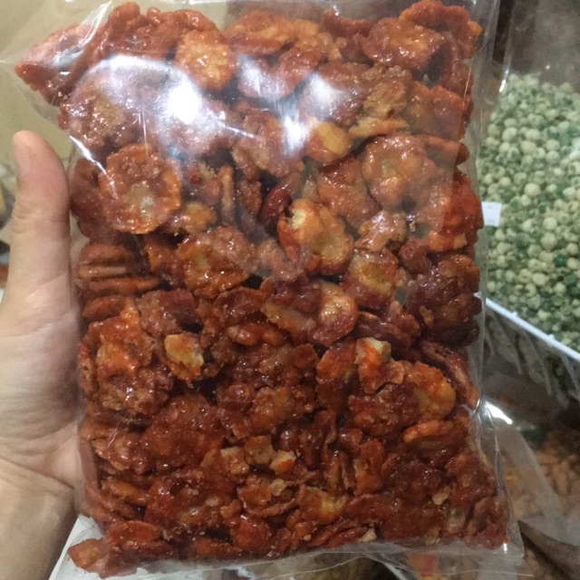 

Emping pedas atau manis