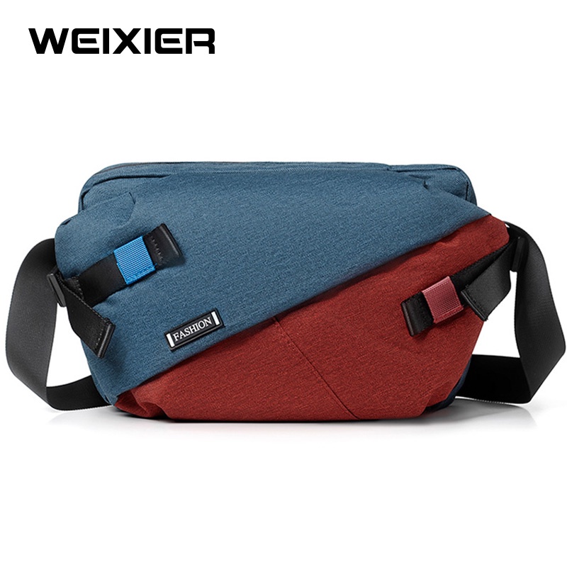 WEIXIER D247 Tas Selempang Pria Sling Bag Anti Air WK-SBY