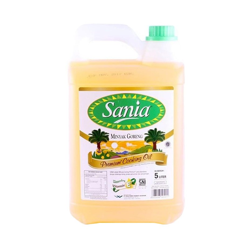 

Sania Jerigen Minyak Goreng [5 L]