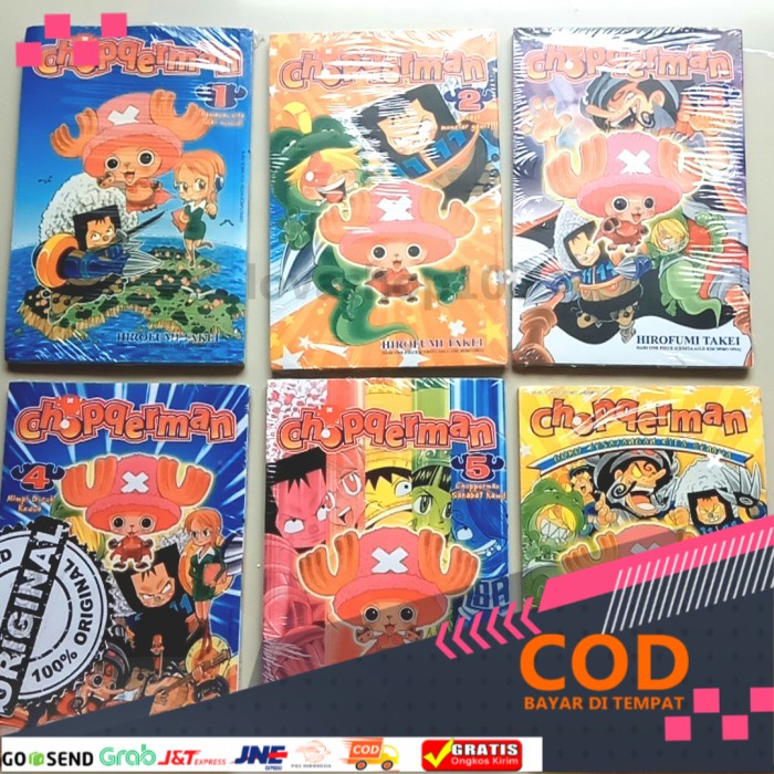 Komik KOMPLIT Chopperman One Piece TAMAT 6 buku by Hirofumi Takei