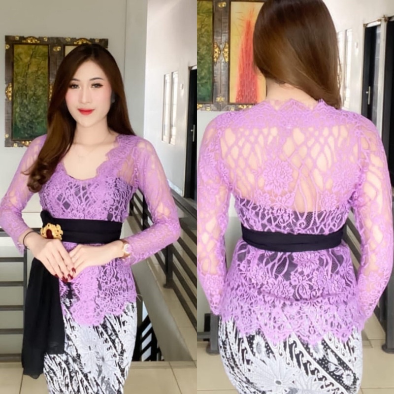 KEBAYA SEMI PRANCIS SABRINA| KEBAYA BROKAT|KEBAYA PAYET|KEBAYA WEDDING|KEBAYA BALI