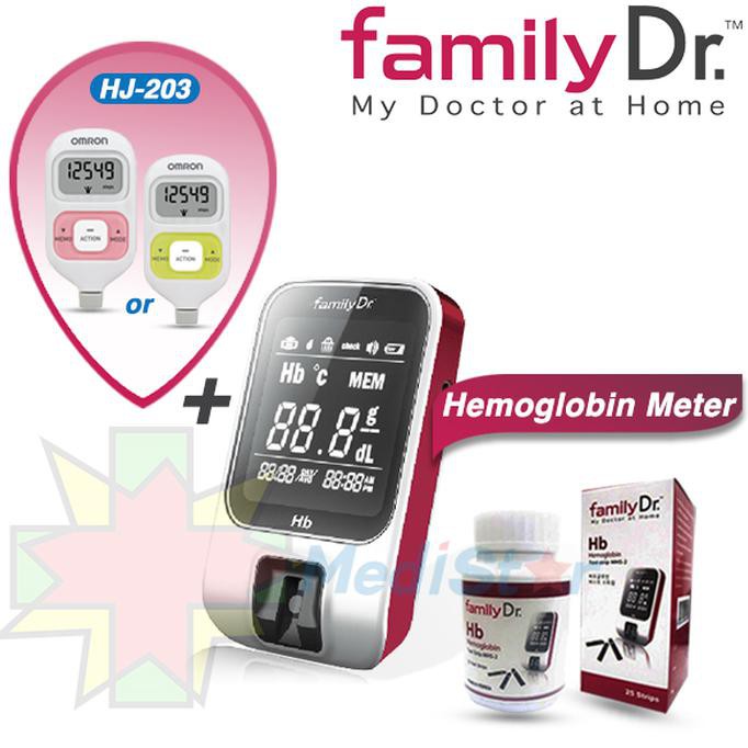 FamilyDr Alat Test Hemoglobin Full Set (Meter + 25 Strip)
