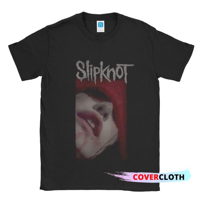 T-Shirt Baju Kaos Band Slipknot The Red Vein