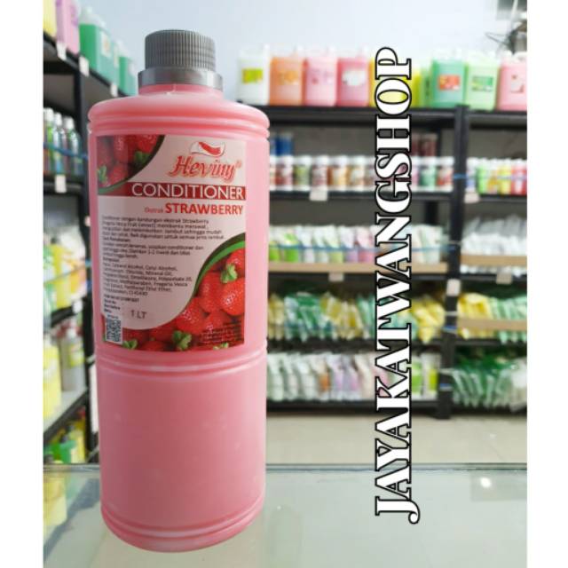 HEVINY CONDITIONER BOTOL 1L (1000ML) Strawberry Lemon Apel Jasmine