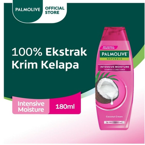 PALMOLIVE Naturals Coconut Cream Intensive Moisture Shampoo Conditioner Rambut Kering Rusak