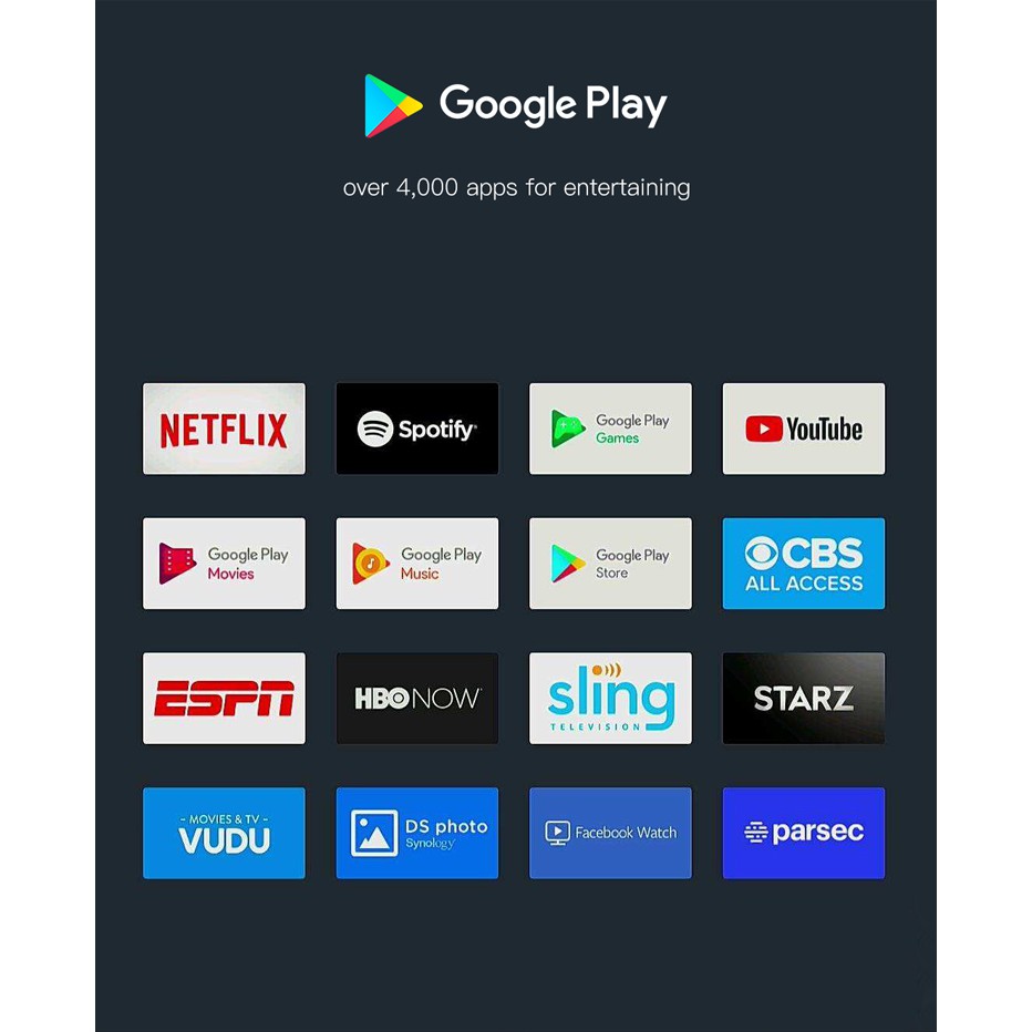 Changhong 55 Inch 4K UHD borderless Google certified Android 9.0 Smart TV Netflix LED TV (U55H7)