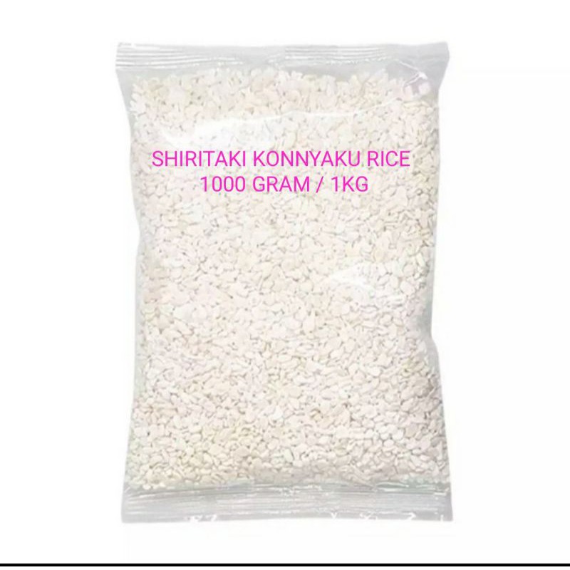 

Beras Shriataki Konnyaku Rice 1kg