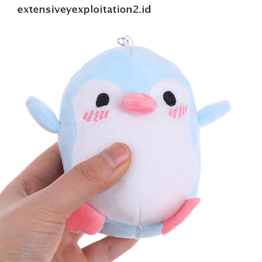 (Hotter) Gantungan Kunci Boneka Plush Pinguin 12cm Gantungan Kunci Mainan Bayi Anak