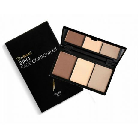 Purbasari Face Contour Kit 3in1