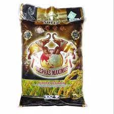 

Beras gajah 10kg sak elephas maximum~Marketkuu