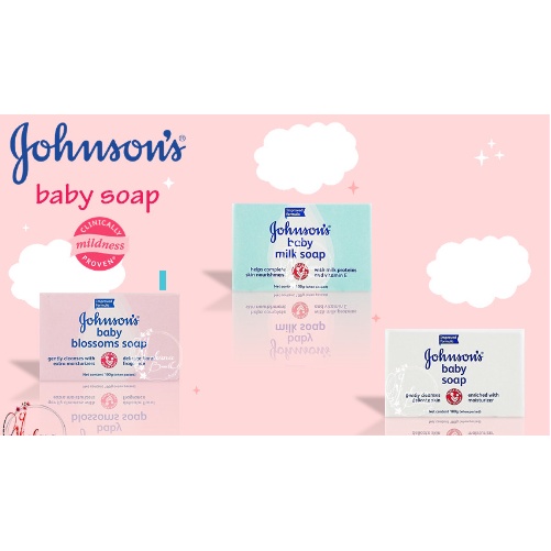 JOHNSON'S | Baby Soap | Sabun Bayi 100gr