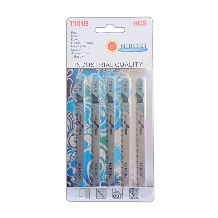 HIROKI T101B Mata Gergaji Jigsaw jig saw potong kayu akrilik HPL
