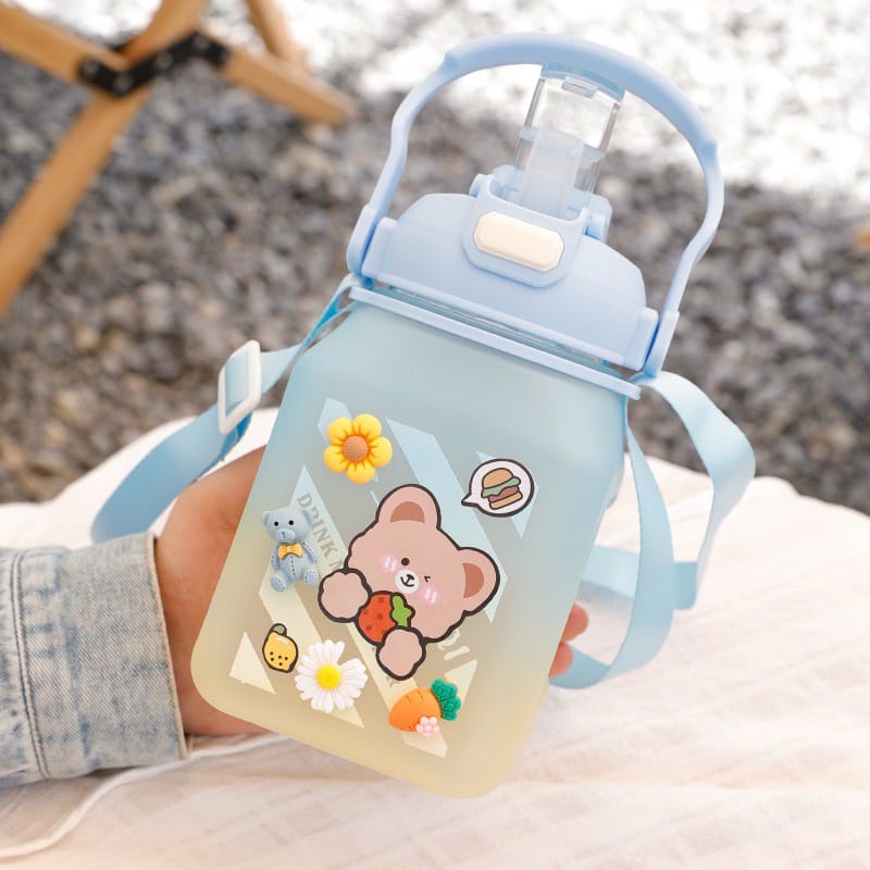 LID040 - Botol Air Anak Karakter Stiker