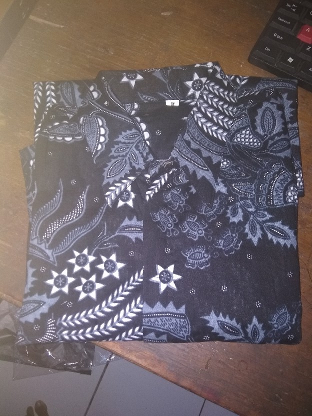 Diskon Bswart Batik Hrb026 Kenongo Hem Pendek Padi Pekalongan M L Xl Batik Pria Murah Modern Grosir