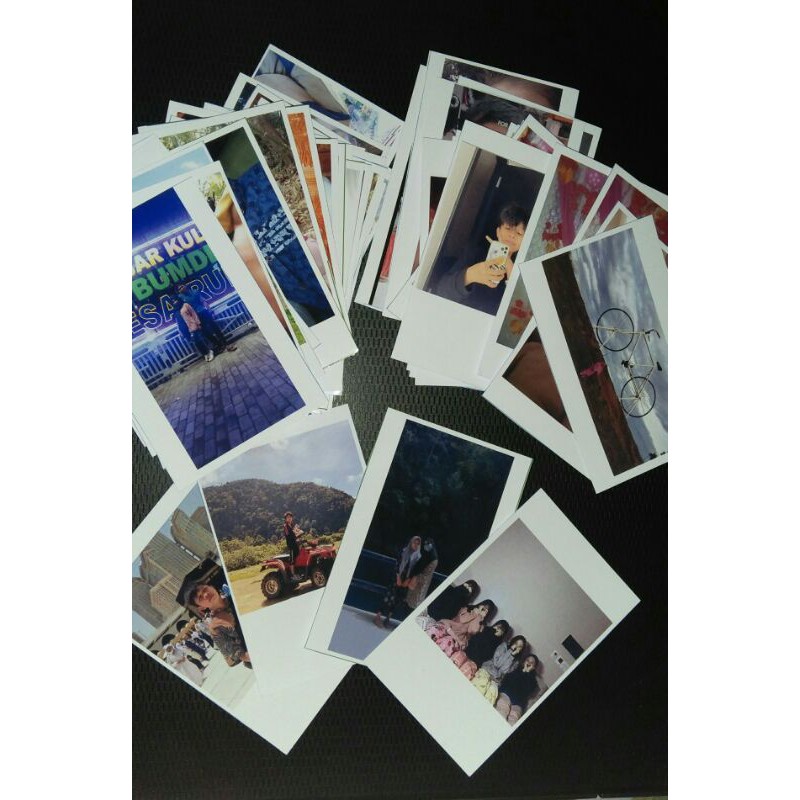Cetak Foto Polaroid Murah Jernih Kertas Foto Glossy Cuci Foto Polaroid 2R