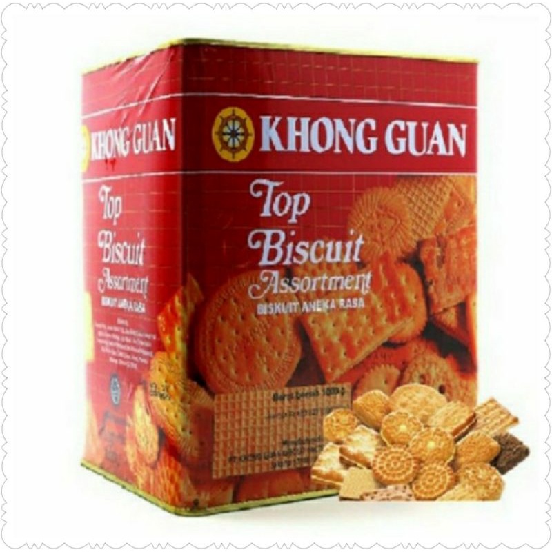 

Khong Guan Top Biscuit Assortment 1600gr