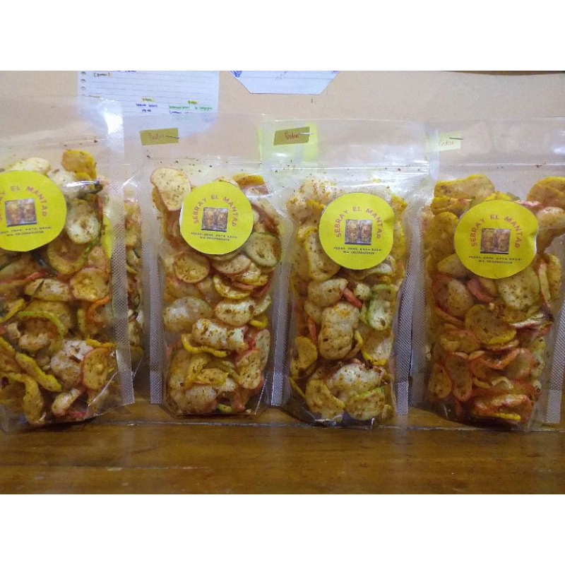 

kerupuk sebray EL mantap gilaa, kerupuk seblak pedas, kerupuk pedas