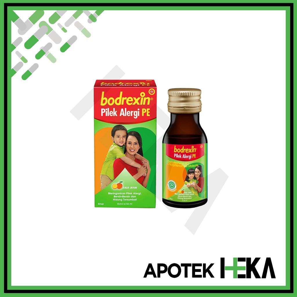 Bodrexin Pilek Alergi PE Syrup Botol 56 ml (SEMARANG)