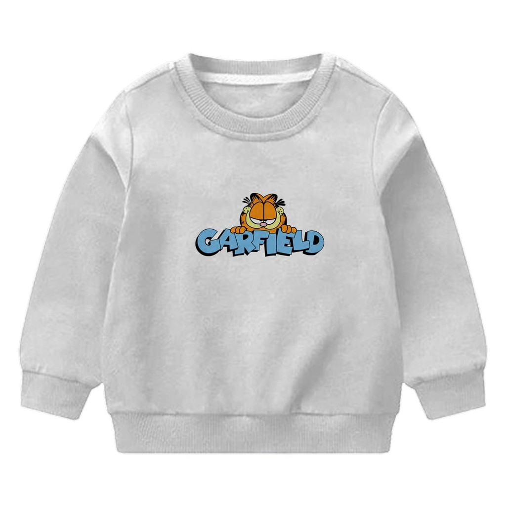 SWEATER ANAK GARFIELD//SWEATER ANAK UNISEX TEBAL TERBARU