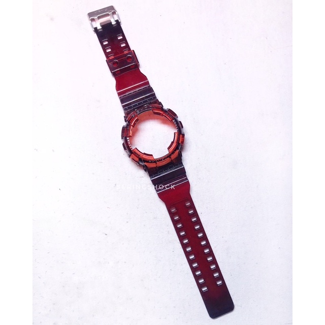 BNB Gshock GA100 GD100 DARK BROWN GLOSS Strap Besel Casio G-shock