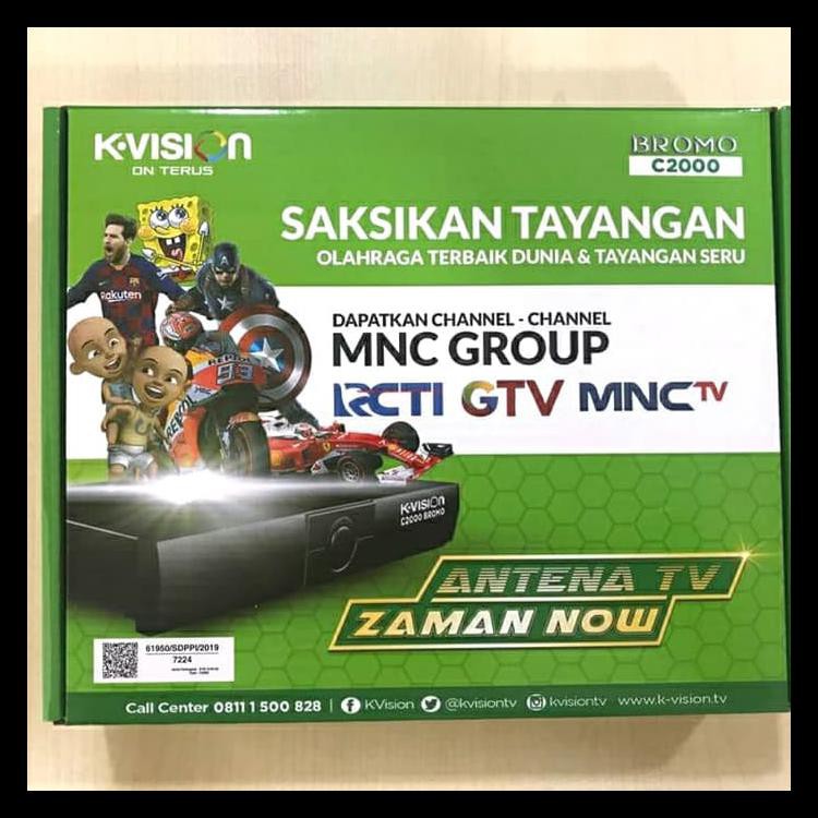 Receiver Parabola K-Vision Bromo C2000 Hd C Band