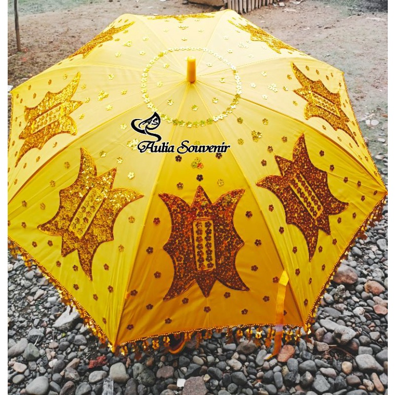 payung darabaro/linto baro payung pengantin khas aceh/umbrella Aceh