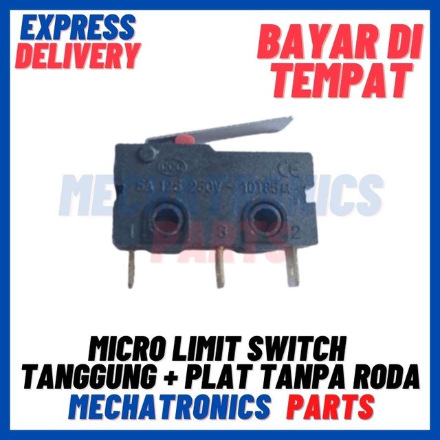 [SWI-9089] MICRO LIMIT SWITCH TANGGUNG + PLAT TANPA RODA