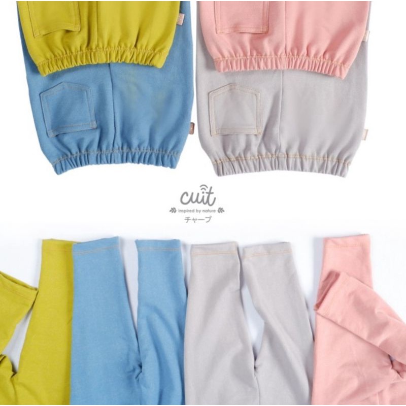 Cuit Celana Legging Anak Polos Jegging Suichi Niji Series